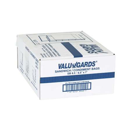 VALUGARDS Valugards Embossed Sandwich Bag, PK2000 304985445